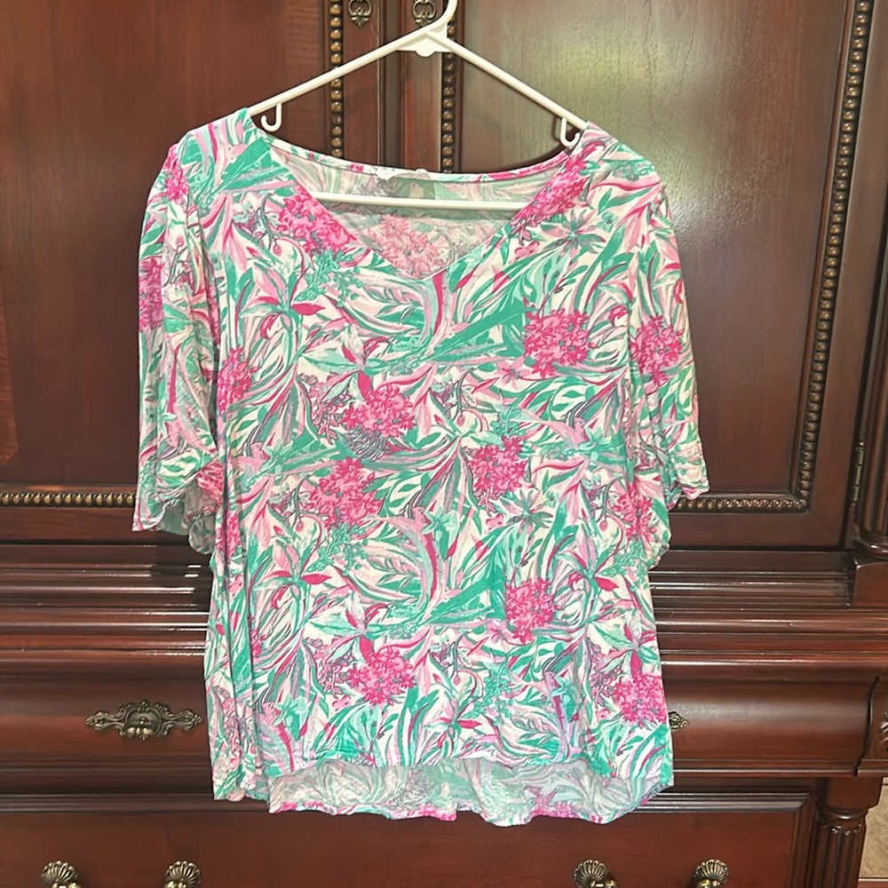 Floral tunic